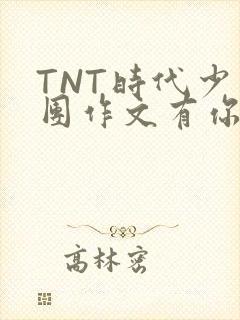 TNT时代少年团作文有你真好