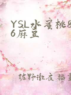 YSL水蜜桃86麻豆
