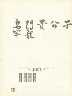 名门贵公子炙热牢笼