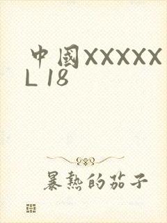 中国XXXXXL 18