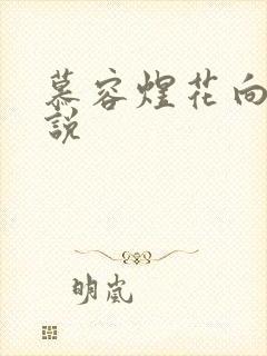 慕容煜花向晚小说