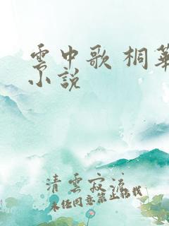 云中歌 桐华 小说