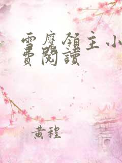 雪鹰领主小说免费阅读