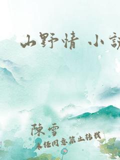 山野情 小说