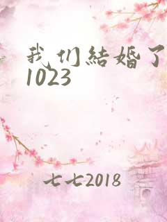 我们结婚了101023