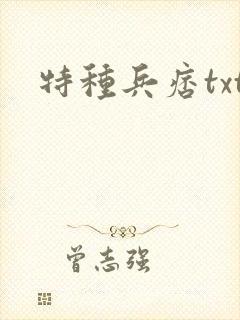 特种兵痞txt