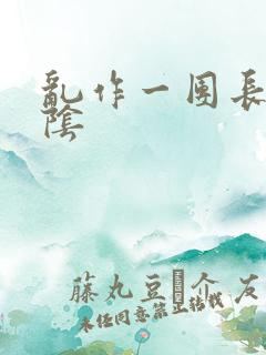 乱作一团长日光阴