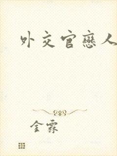 外交官恋人小说