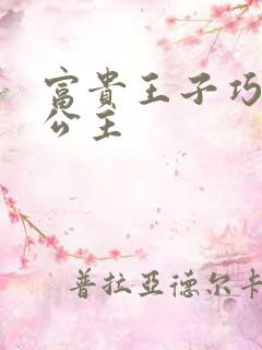 富贵王子巧遇穷公主