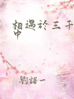 相遇于三千肉文中