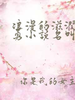 浪漫的滋润刘大勇小说名叫什么?