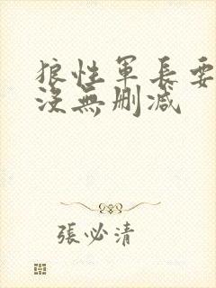 狼性军长要够了没无删减
