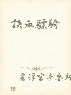 铁血骠骑