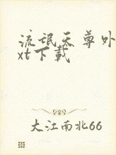 流氓天尊外传txt下载