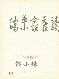 仙尊今天洗白了吗小说在线阅读