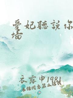 爱妃听说你要爬墙