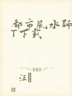 都市风水师TXT下载