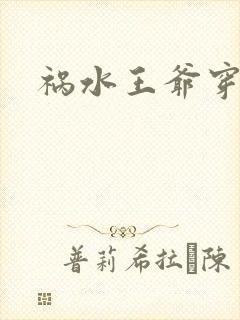 祸水王爷穿越妃
