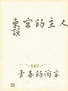 东宫的主人 小说