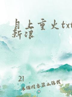 月上重火txt新浪