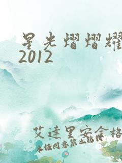 星光熠熠耀保良2012
