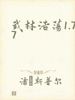 武林浩荡1.77