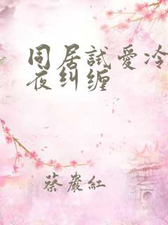 同居试爱冷少夜夜纠缠