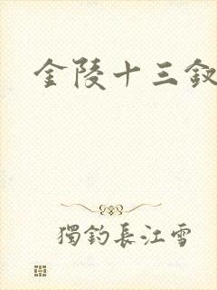 金陵十三钗原著