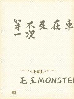 等不及在车里做一次