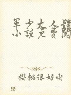 军少大人体力好小说免费阅读