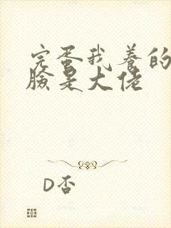 完蛋我养的小白脸是大佬