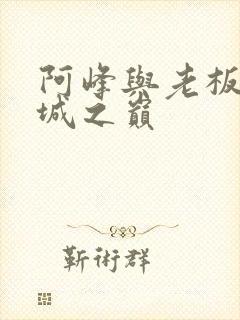 阿峰与老板娘倾城之巅