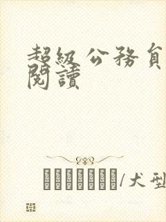 超级公务员全文阅读