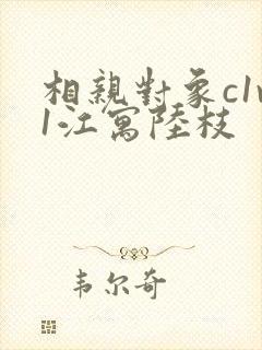 相亲对象c1v1江寓陆枝