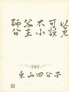 师父不可以灵犀公主小说免费