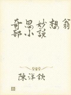 奇思妙想翁的全部小说