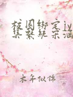 校园绑定jy收集系统宋涵