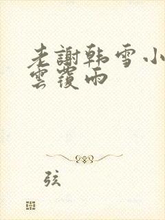 老谢韩雪小说翻云覆雨