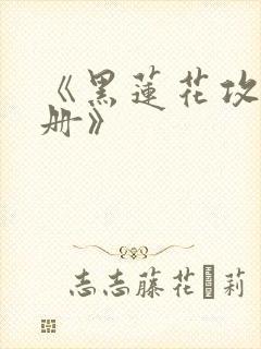 《黑莲花攻略手册》