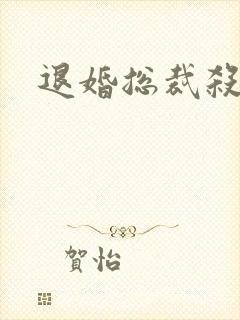 退婚总裁杀手妻