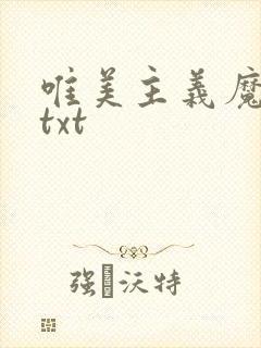 唯美主义魔法师txt