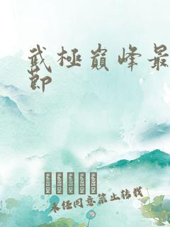 武极巅峰最新章节