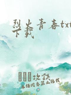 烈火青春txt下载