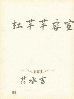 杜芊芊容宣和尚