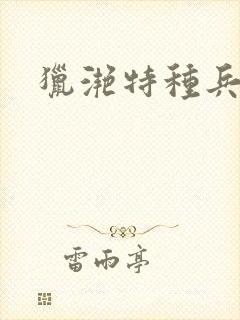 猎滟特种兵小姐