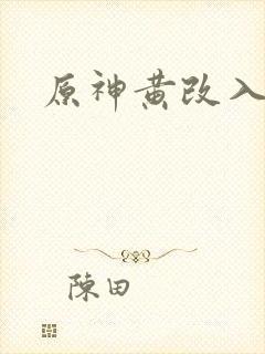 原神黄改入口
