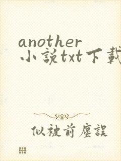another小说txt下载