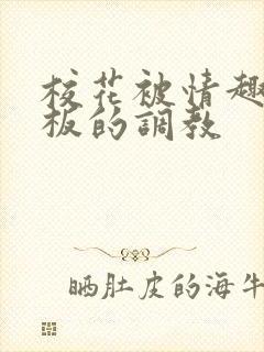 校花被情趣店老板的调教