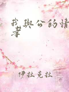 我与公的情乱妻孝