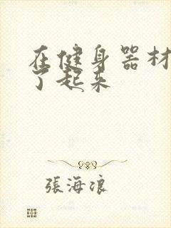 在健身器材上做了起来